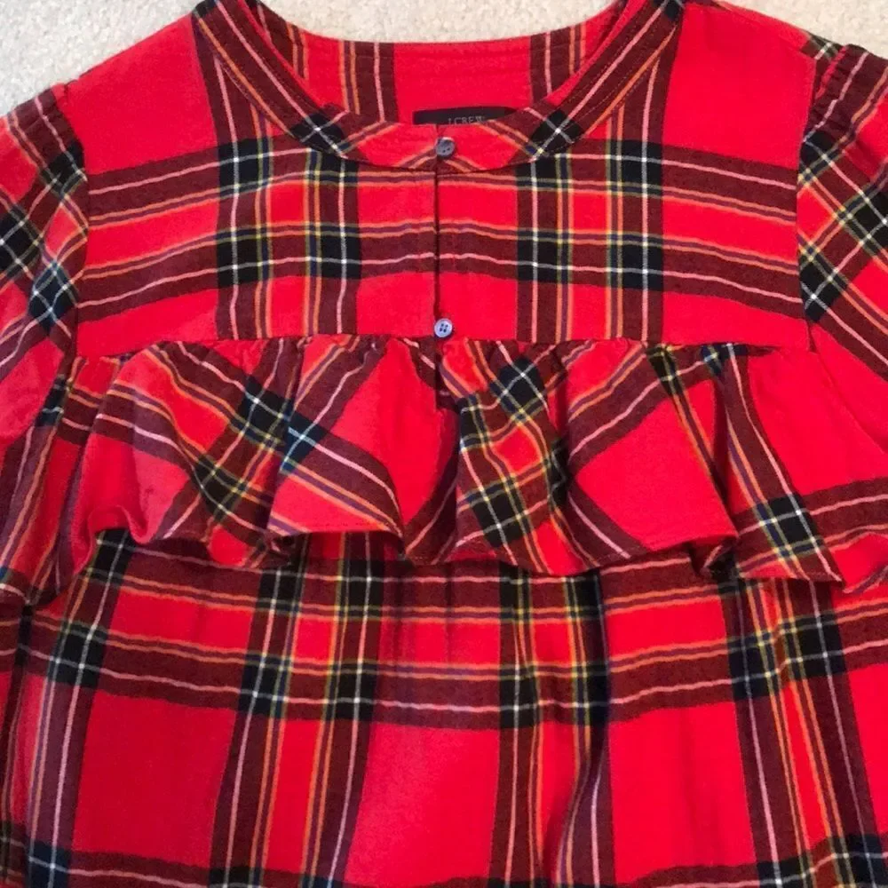 Jcrew ruffle